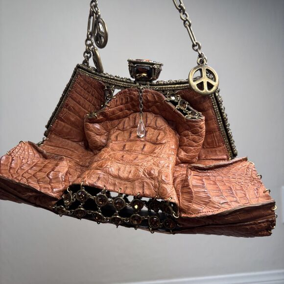 Clara Kasavina Crocodile Jewel Bag - Picture 2 of 7
